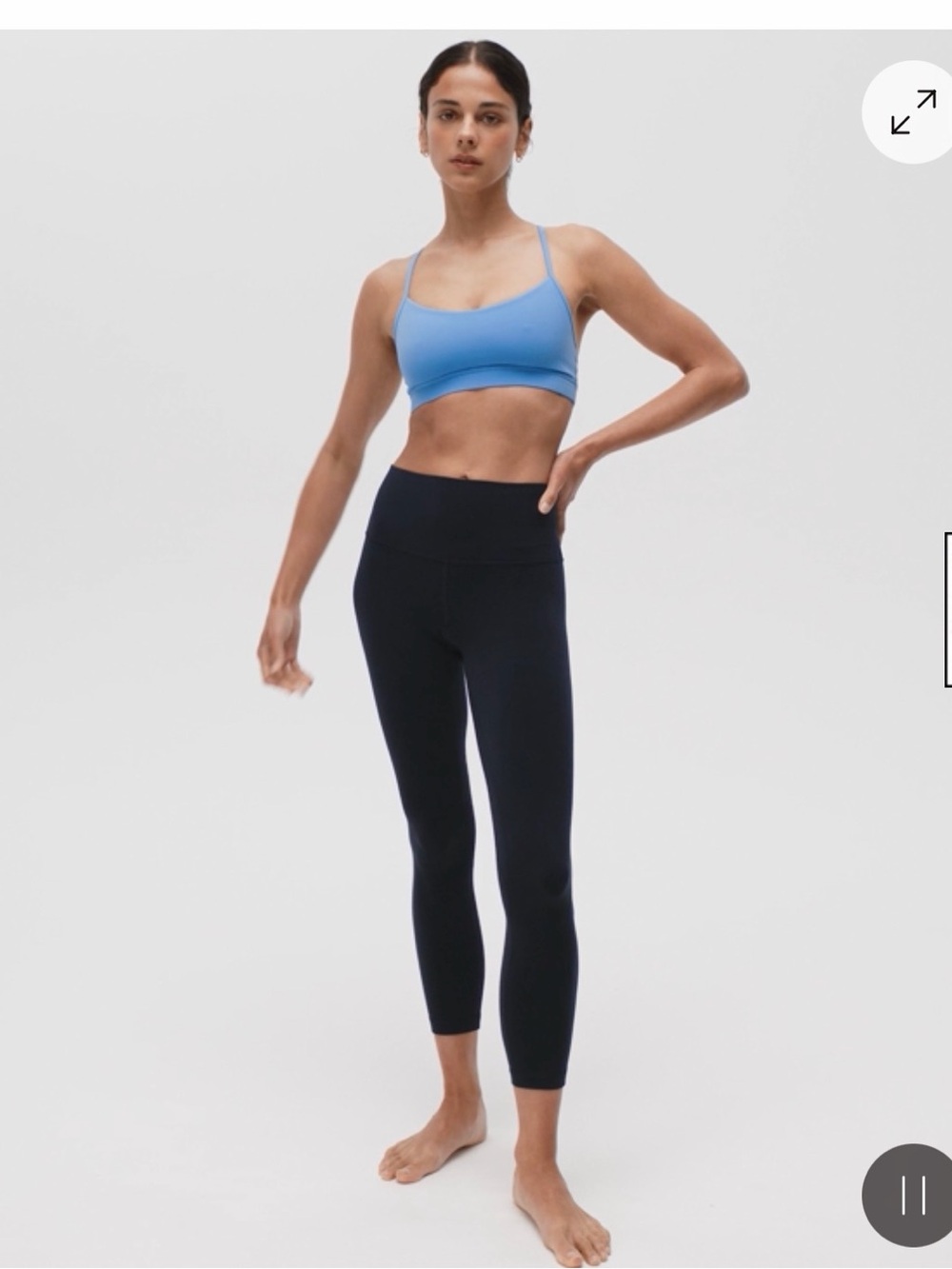 Lulu Align Black Performance Leggings for Women